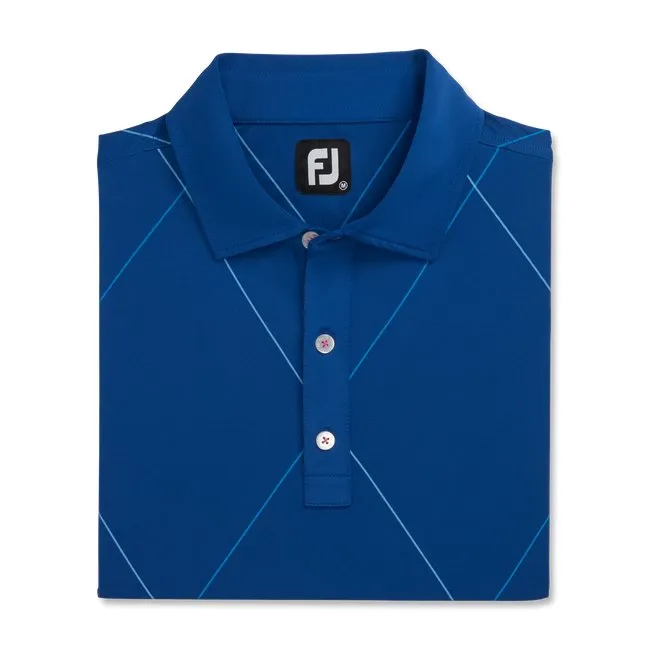 FootJoy Men's Raker Print Lisle Self Collar