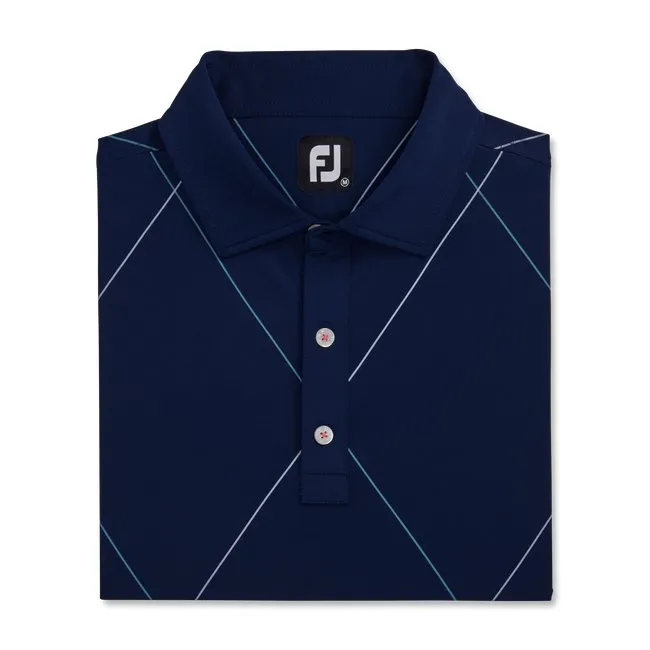 FootJoy Men's Raker Print Lisle Self Collar