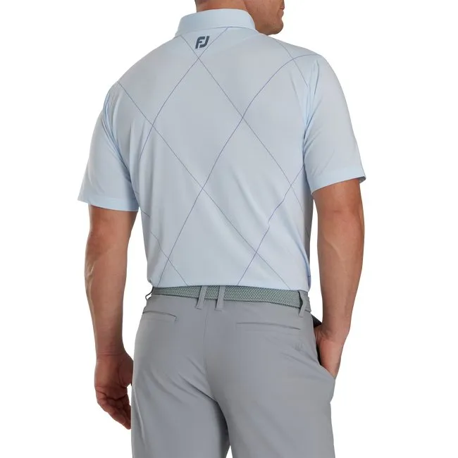 FootJoy Men's Raker Print Lisle Self Collar