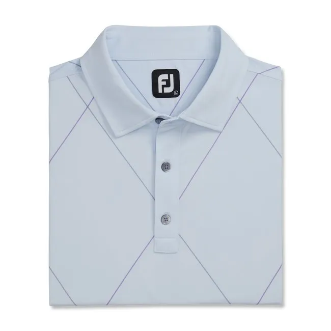 FootJoy Men's Raker Print Lisle Self Collar
