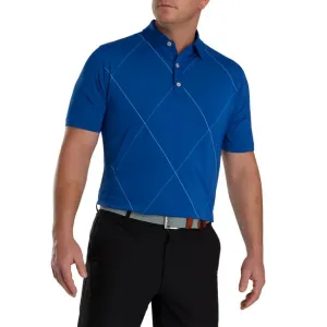 FootJoy Men's Raker Print Lisle Self Collar