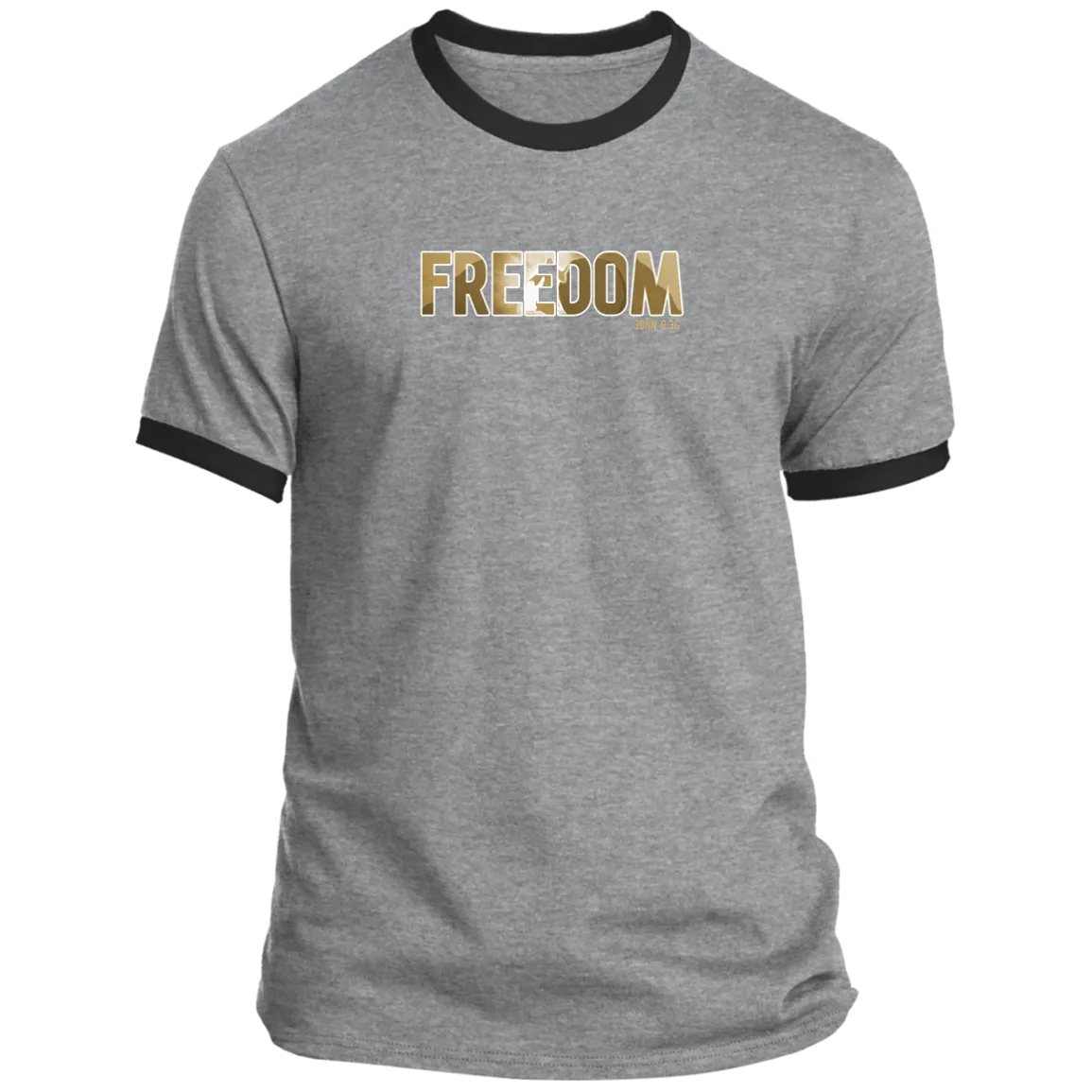 Freedom Men’s Ringer Tee