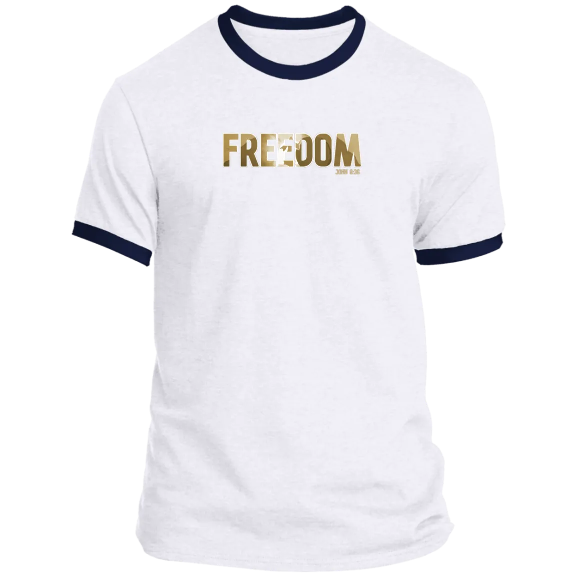 Freedom Men’s Ringer Tee