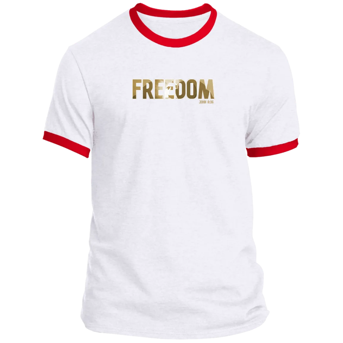 Freedom Men’s Ringer Tee