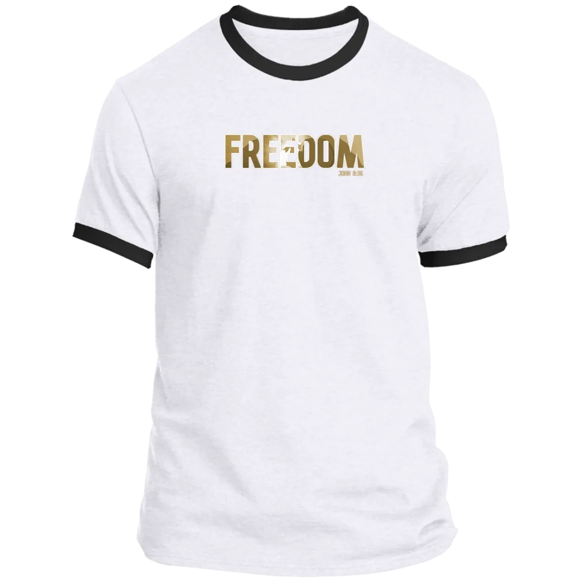 Freedom Men’s Ringer Tee