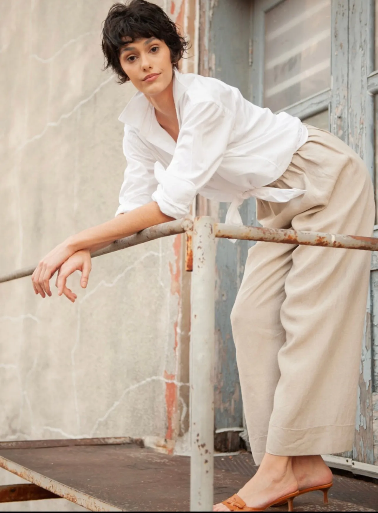 French Linen Pants