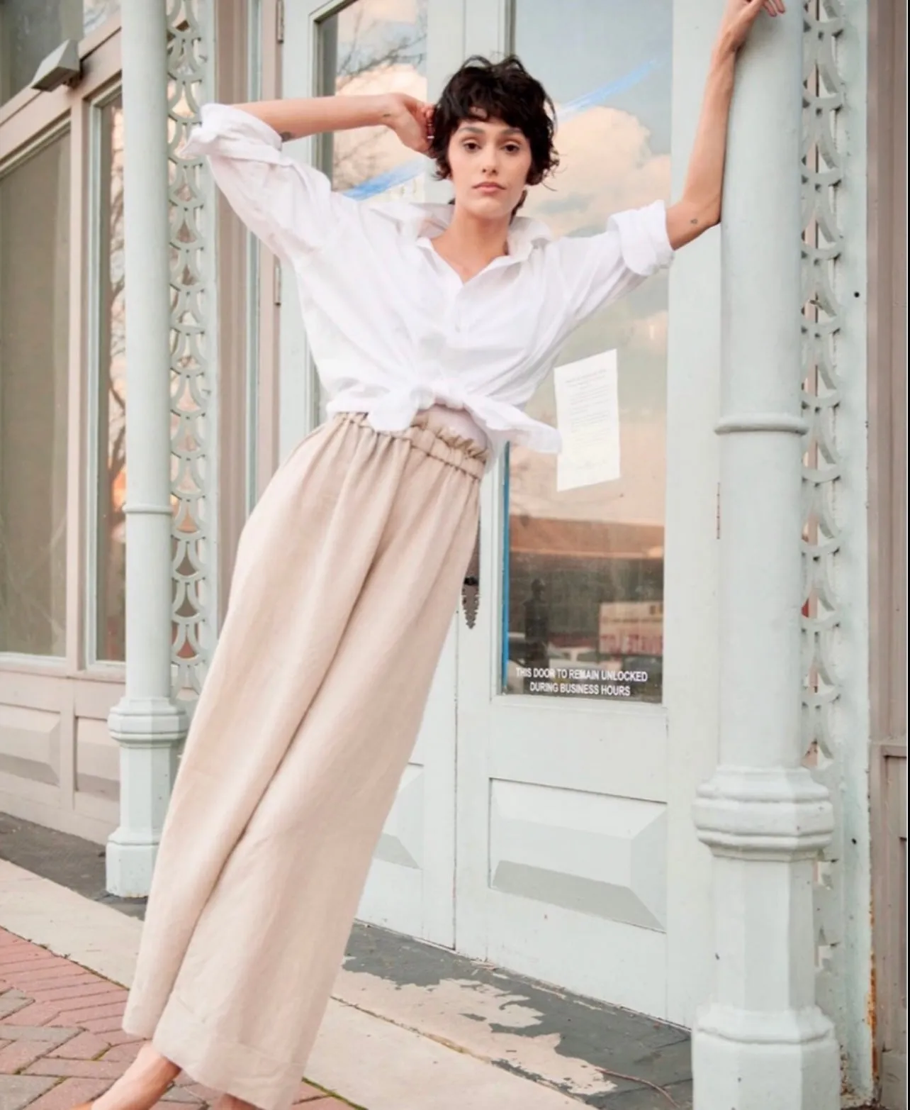 French Linen Pants