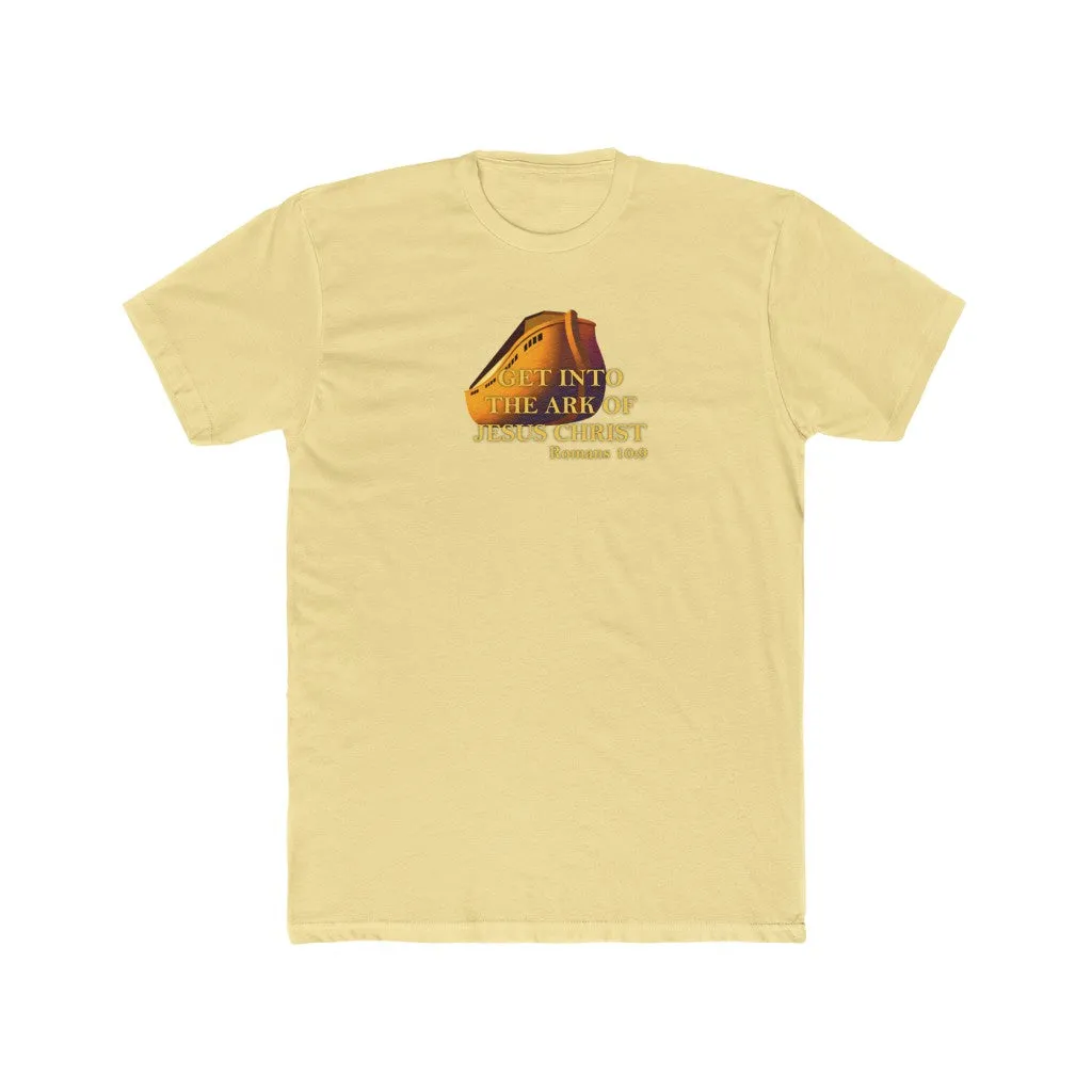 Get Into the Ark of Jesus Christ Men's Cotton Crew Tee