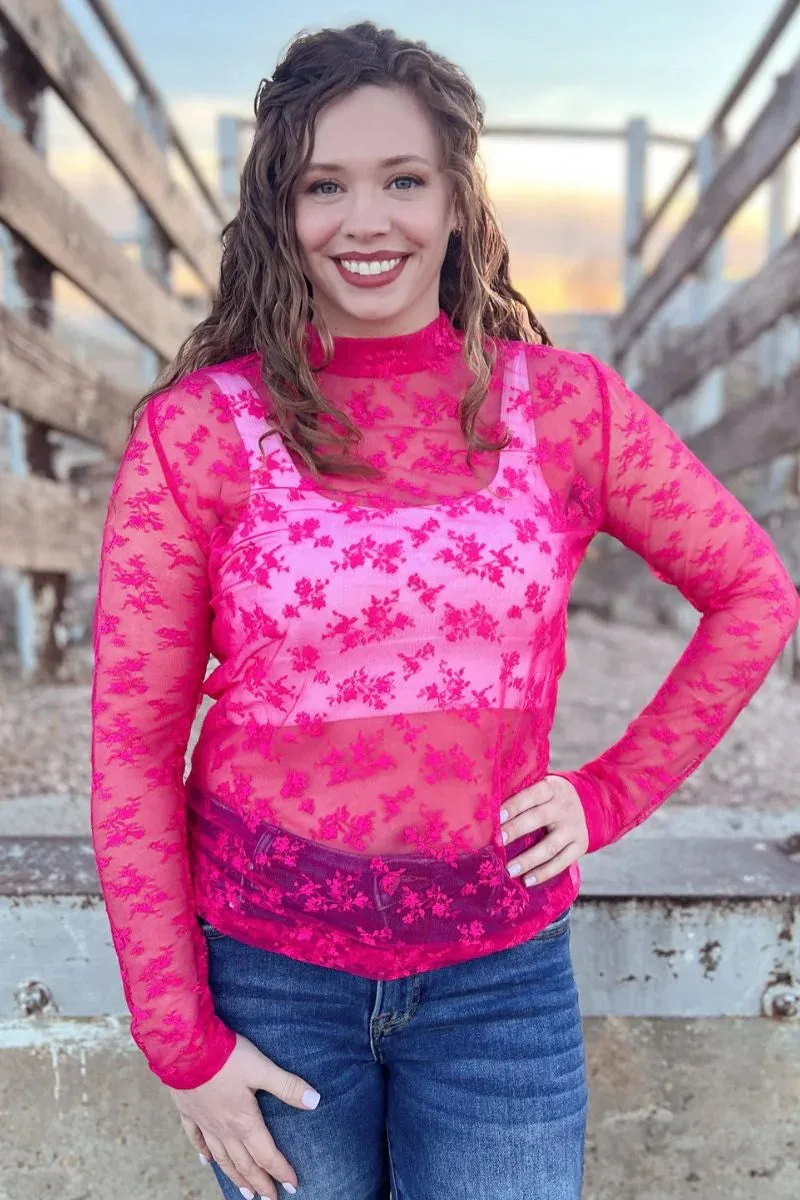 Glenda the Good Lace Top