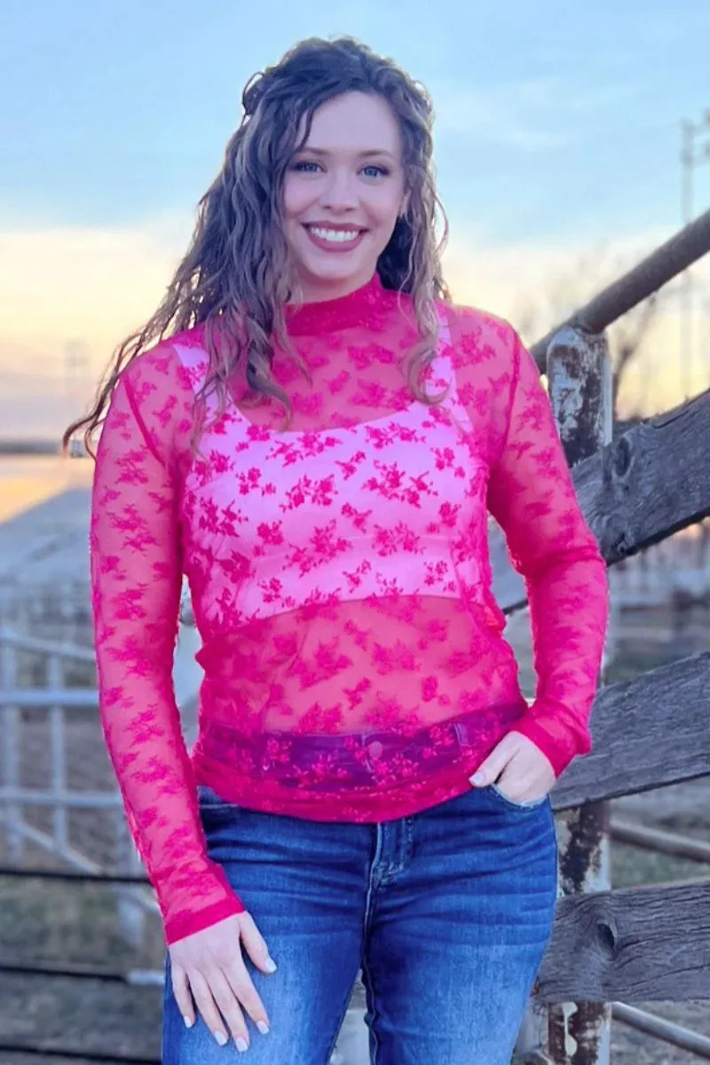 Glenda the Good Lace Top