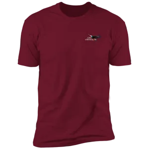 God Renews My Strength Men’s Premium Short Sleeve Tee (Back Design)