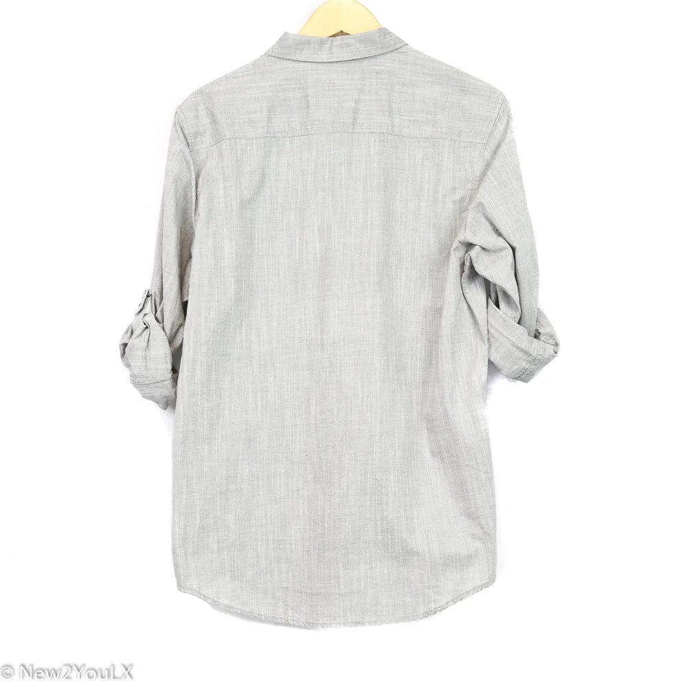 Grey Skies Casual Button Up (INC)