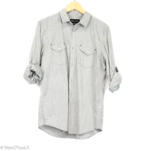 Grey Skies Casual Button Up (INC)