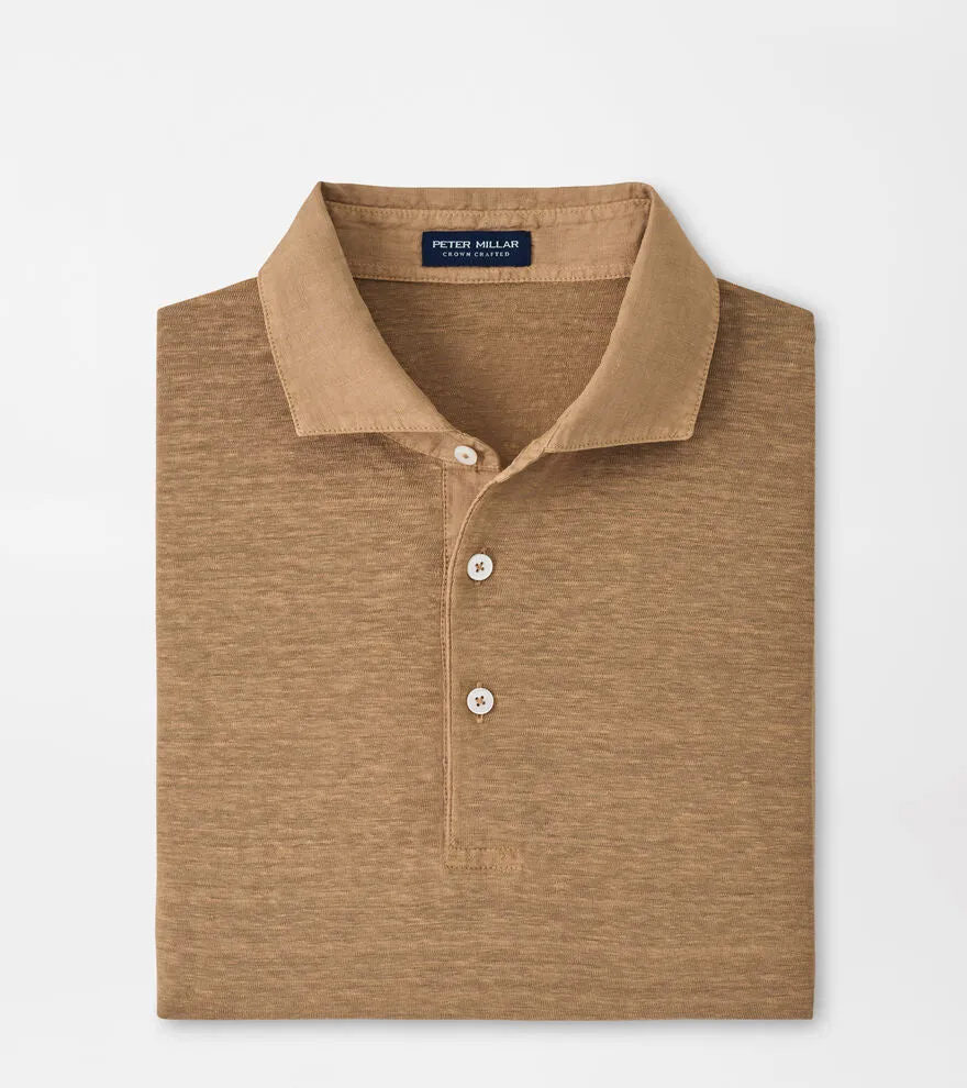 Greystone Short Sleeve Polo in Summer Dunes