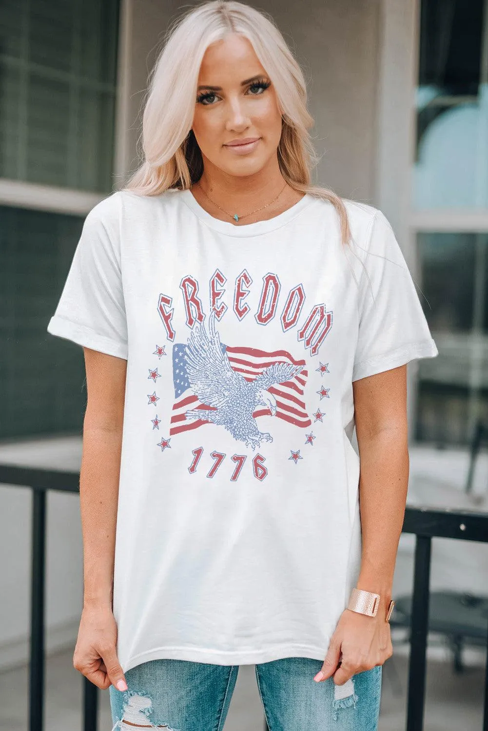 Hazel Blues® | FREEDOM 1776 Graphic Tee