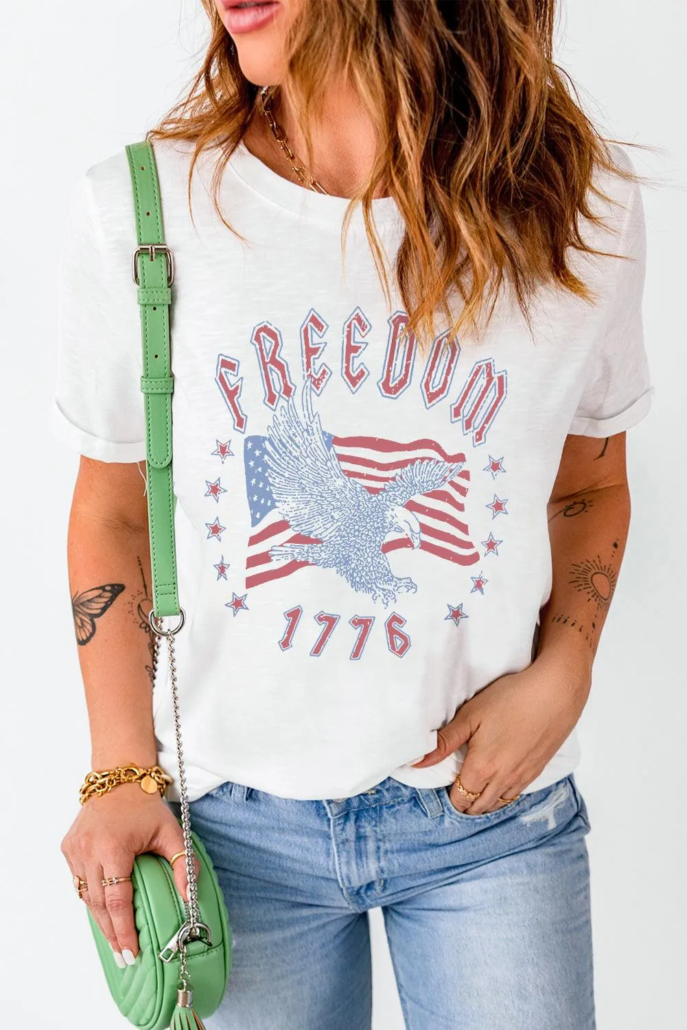 Hazel Blues® | FREEDOM 1776 Graphic Tee