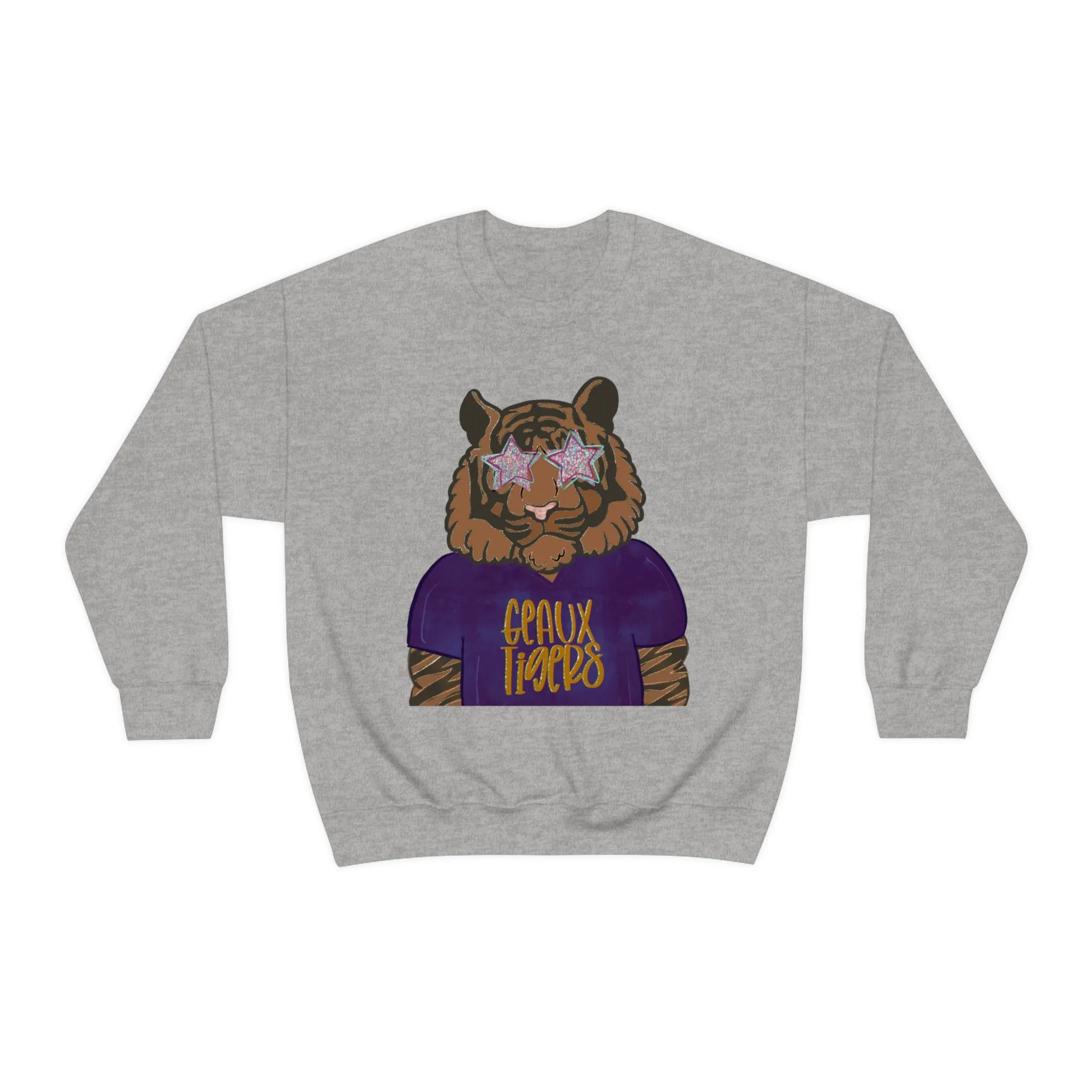 Hazel Blues® |  Tiger Mascot Graphic Sweatshirt