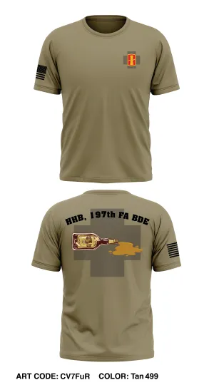 HHB, 197th FA BDE Store 1 Core Men's SS Performance Tee - CV7FuR