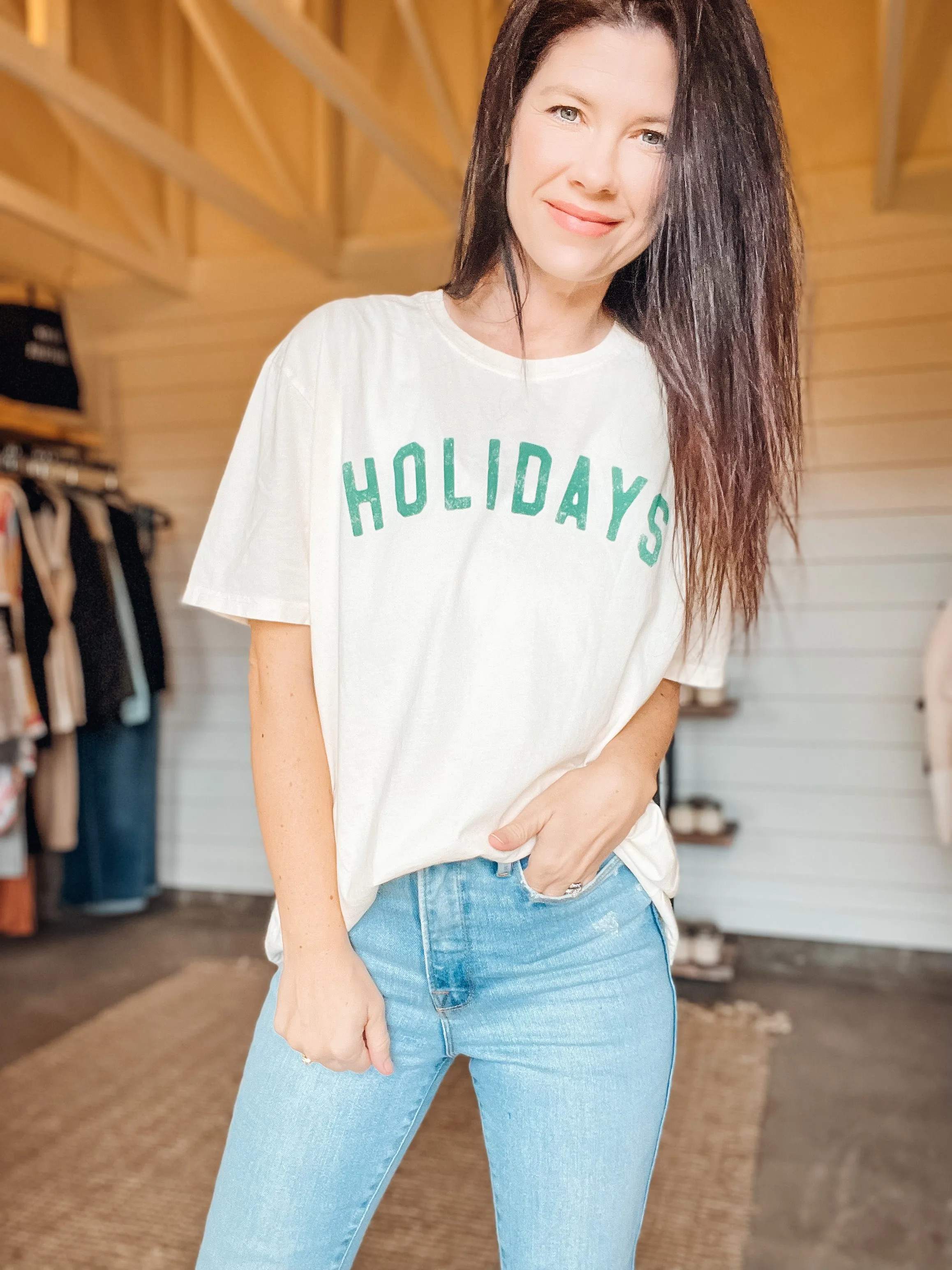 Holidays Oversized Tee