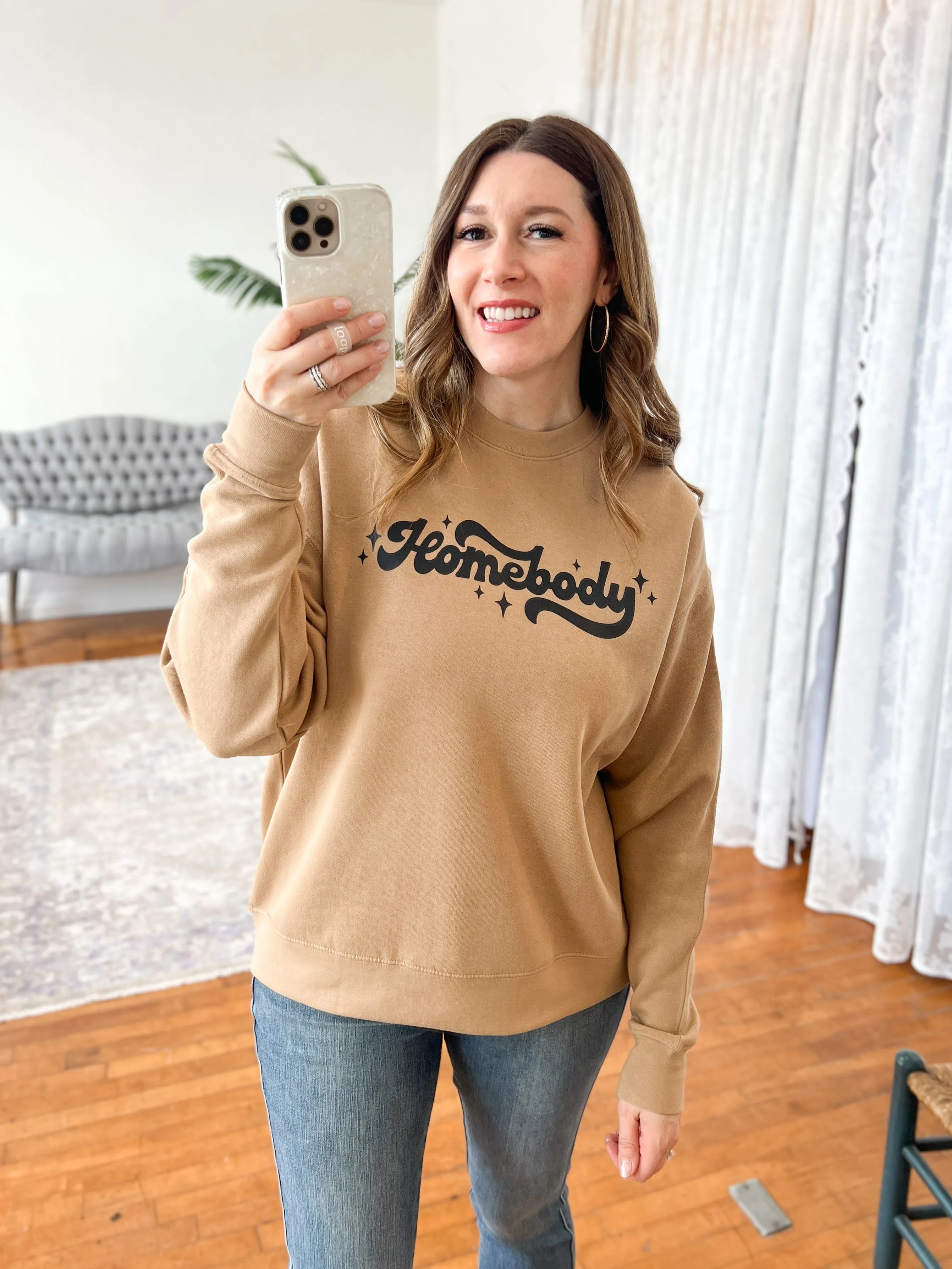 Homebody Oversized Cozy Sweatshirt