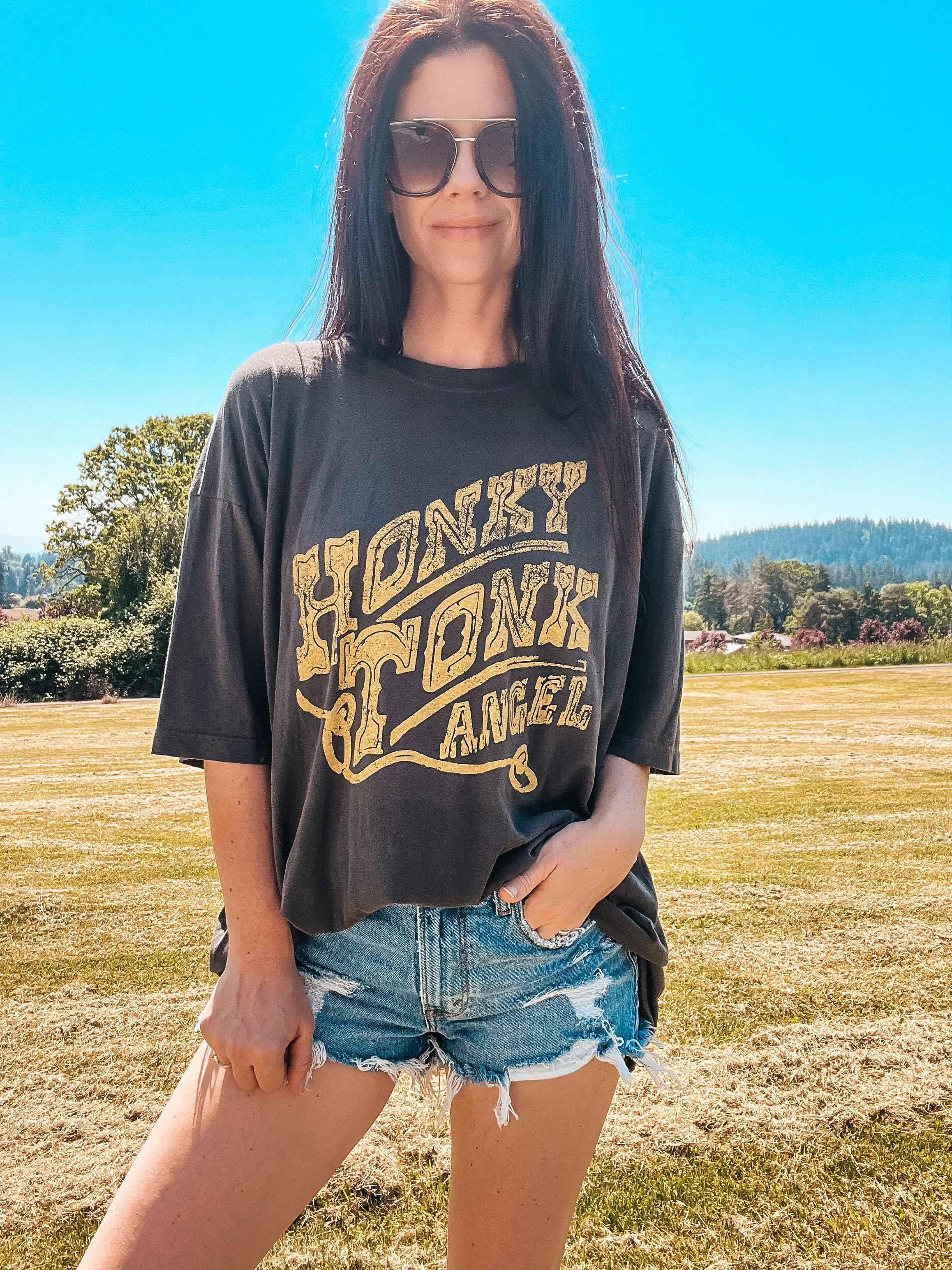 Honky Tonk Oversized Tee