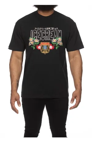 Icecream Dog Wood Tee (Black)
