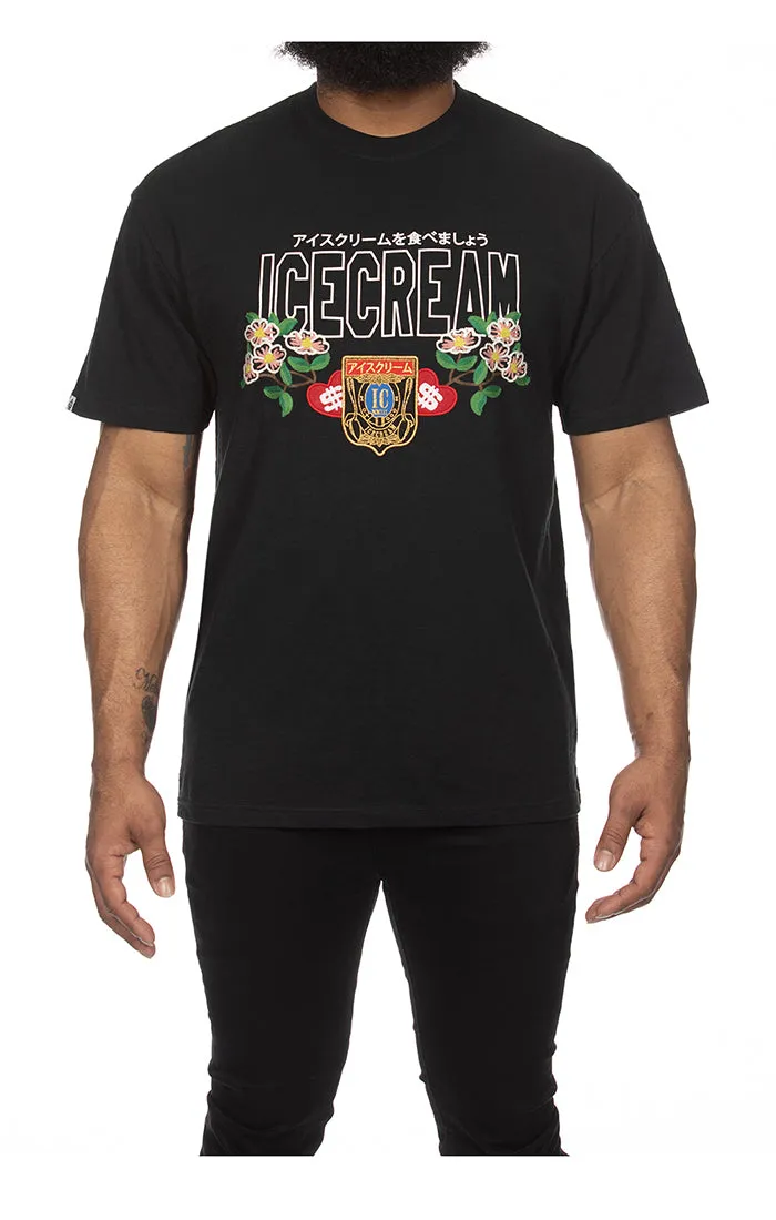 Icecream Dog Wood Tee (Black)