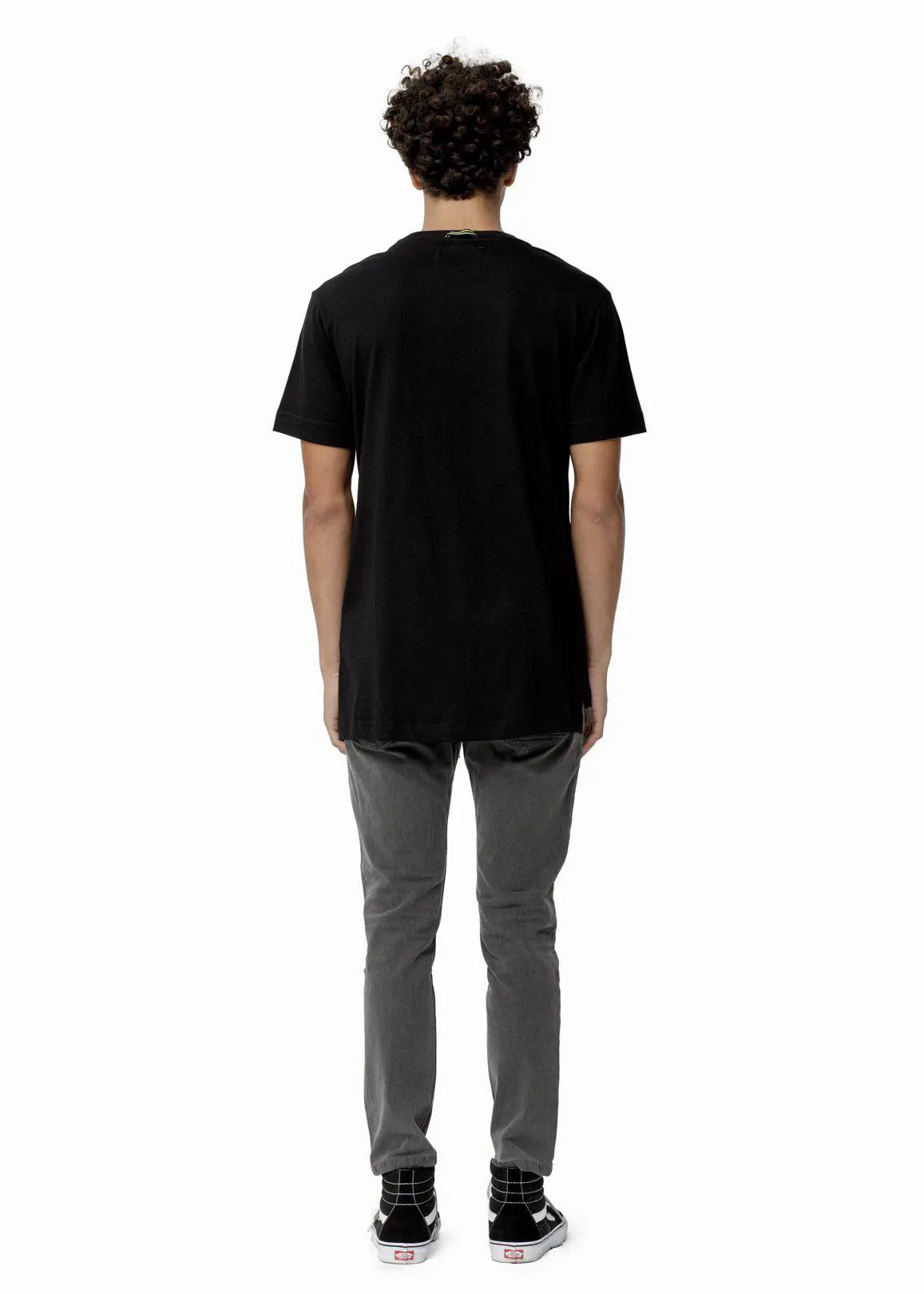 Konus Men's 3D Box Tee in Black