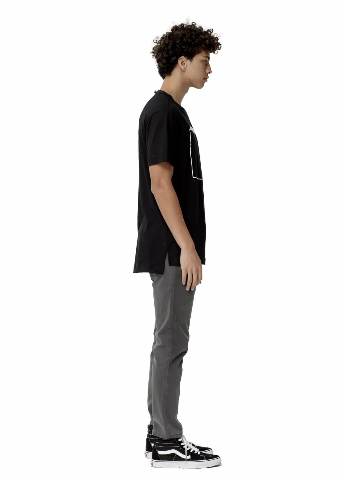 Konus Men's 3D Box Tee in Black