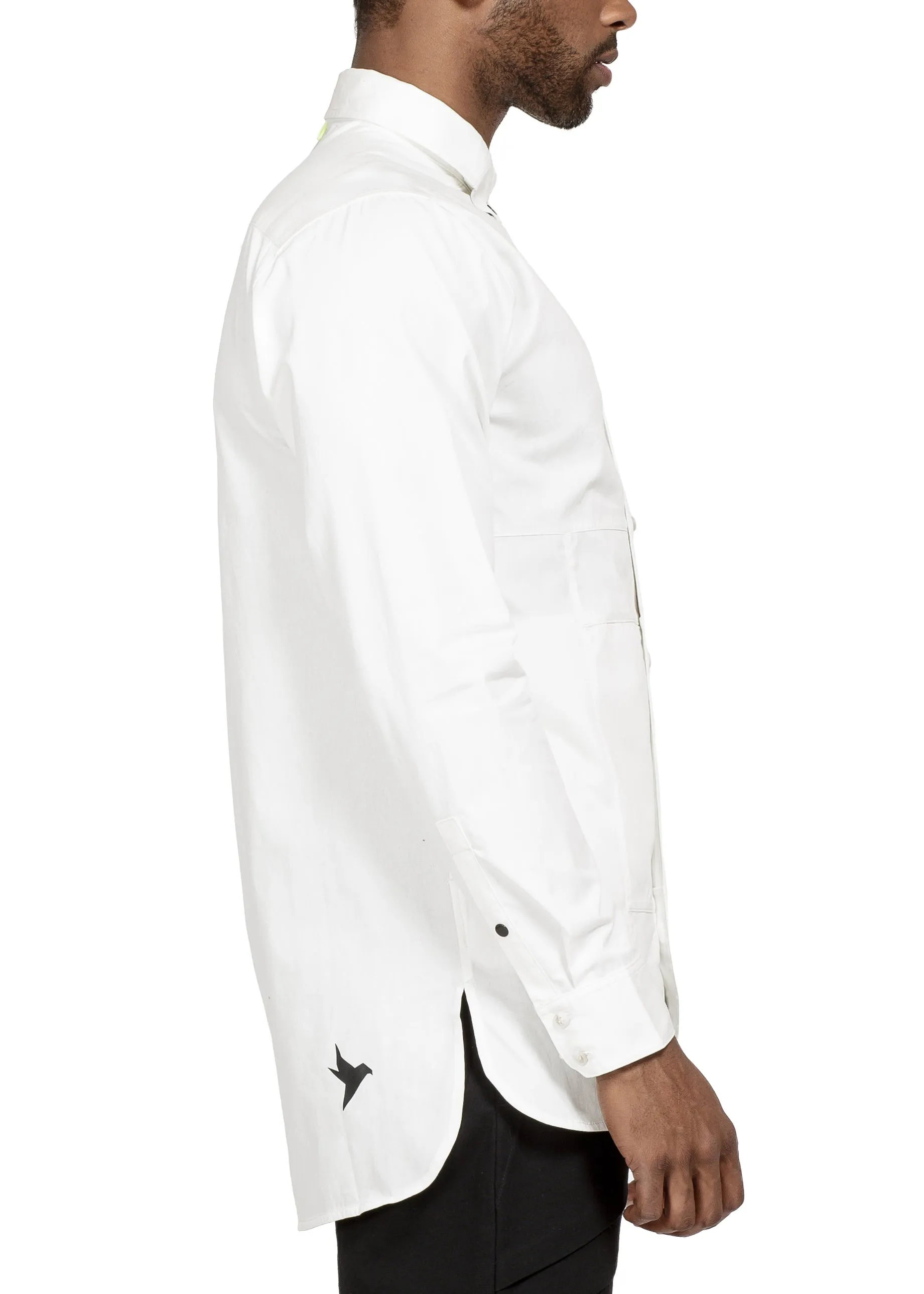 Konus Men's Button Down / Duel In White