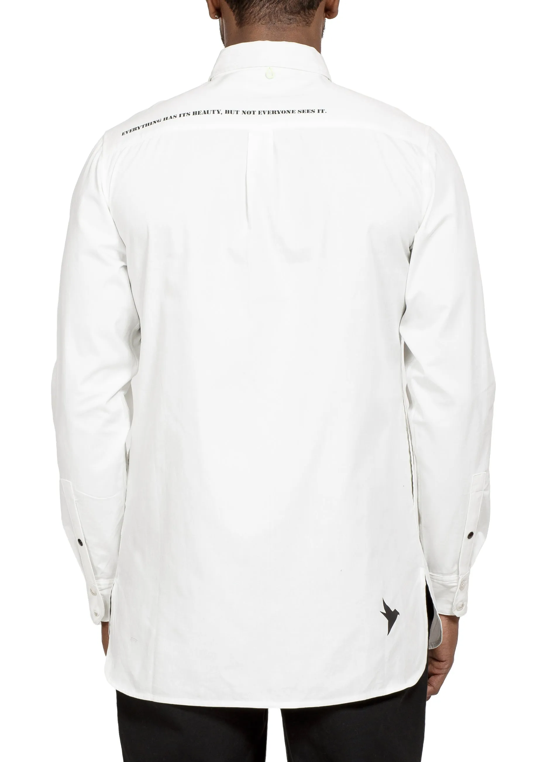 Konus Men's Button Down / Duel In White