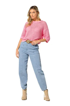 LIGHT BLUE BAGGY JEANS