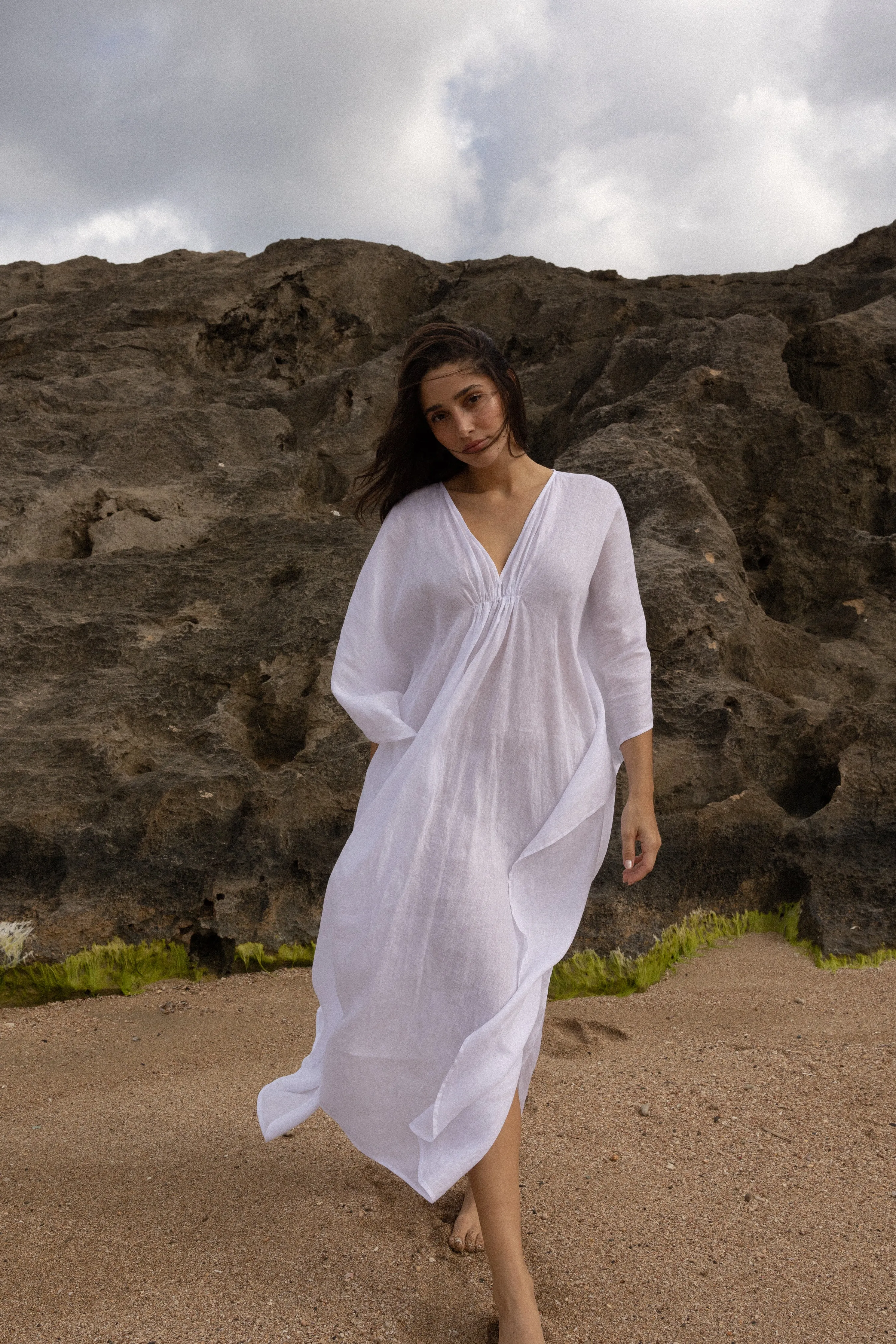 Lina Linen Kaftan