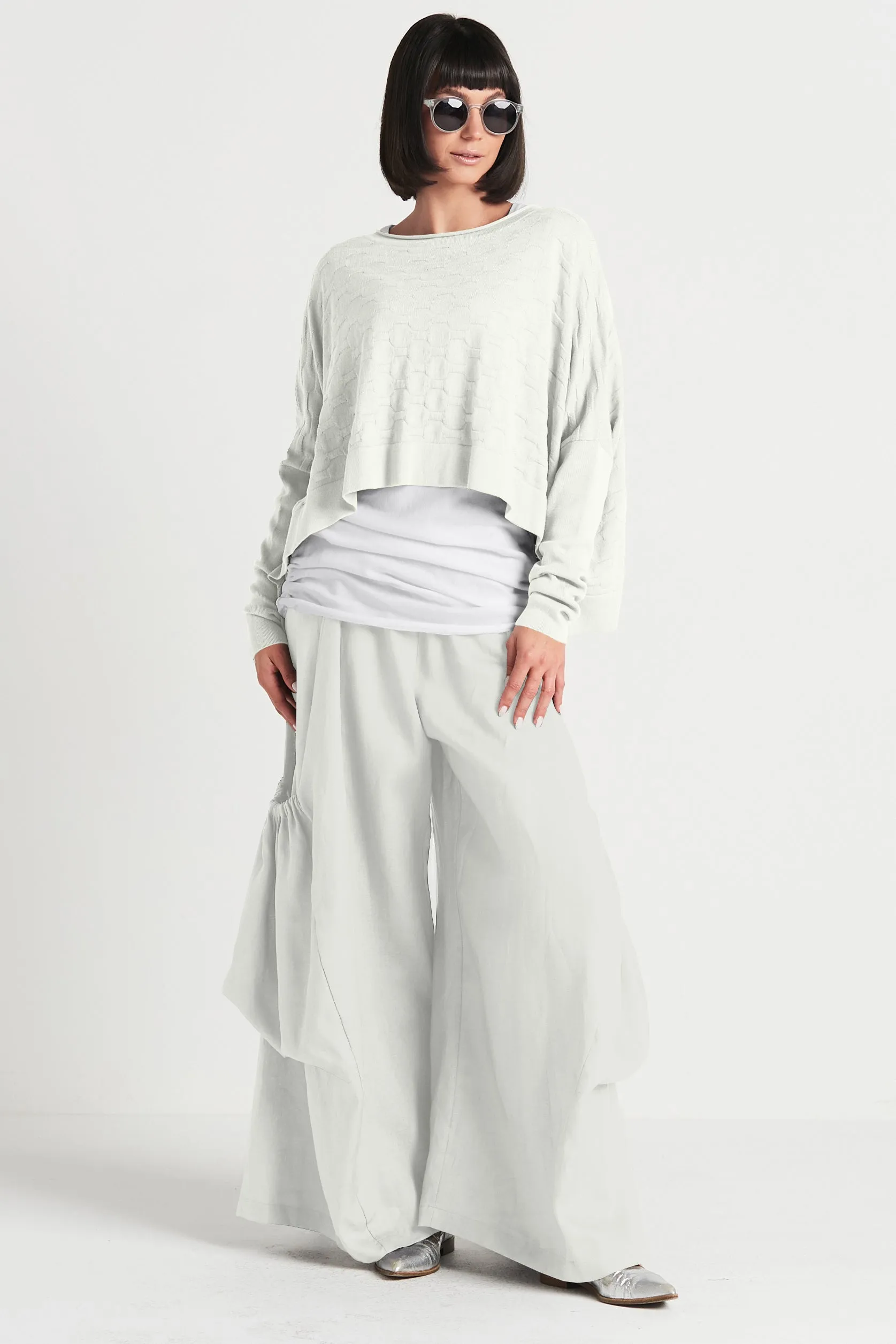 Linen Big Pocket Pants