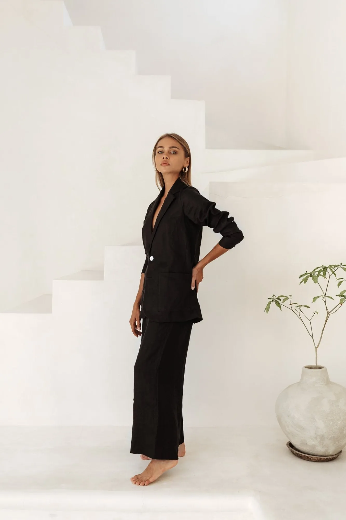 Linen Blazer