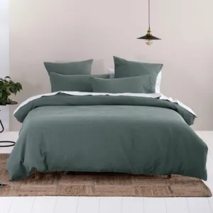 Linen House Providence Petrol Duvet Cover Set