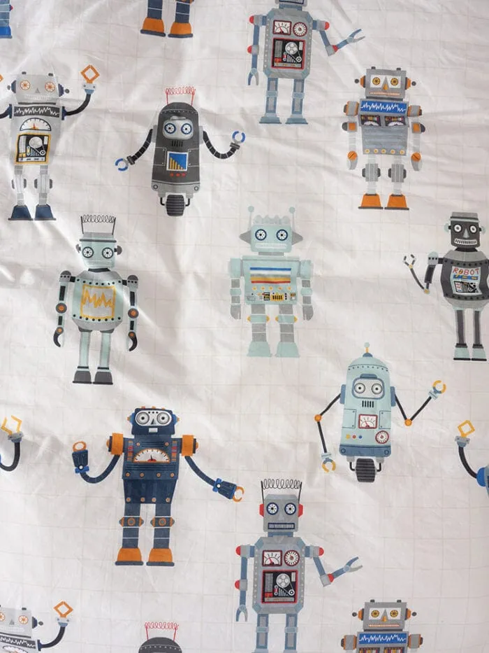 Linen House Retro Robot Duvet Cover Set