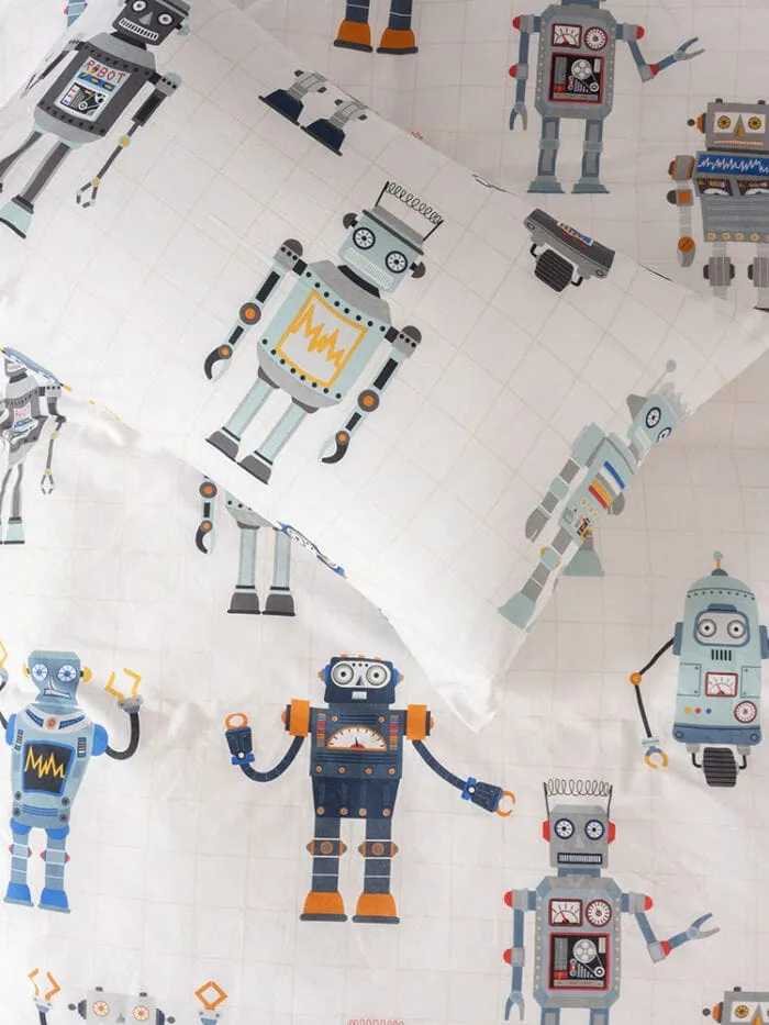 Linen House Retro Robot Duvet Cover Set