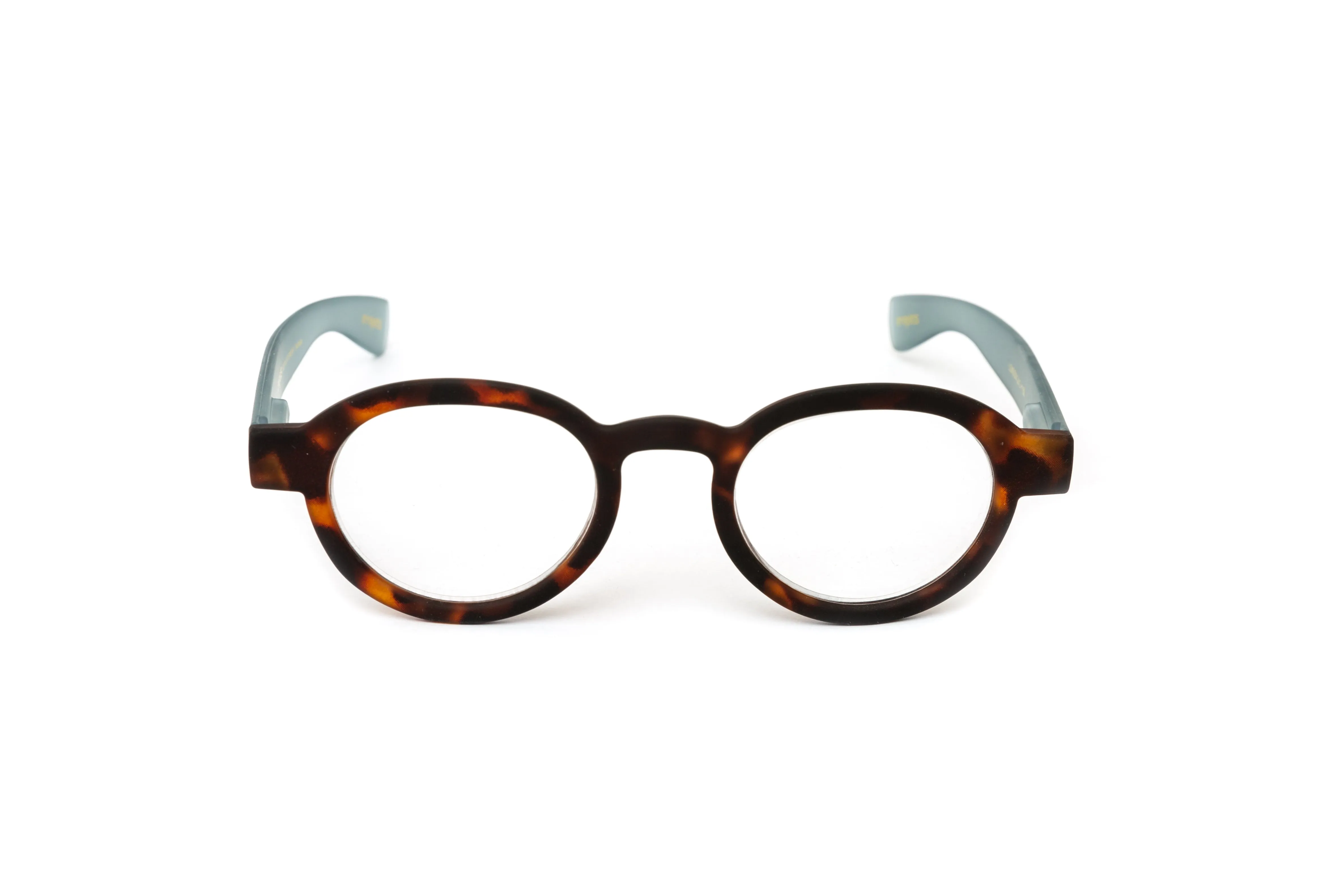 London Rubberized Blue & Tortoise Reading Glasses