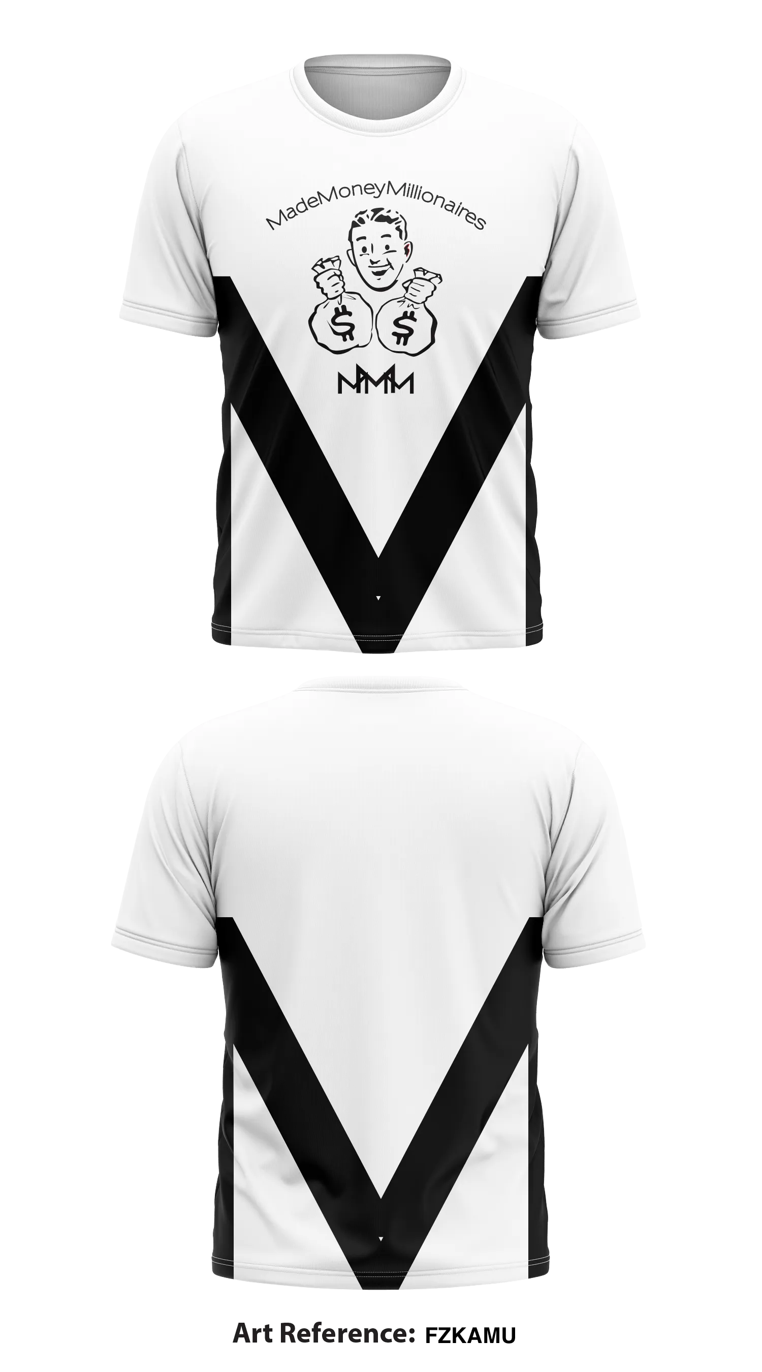 MadeMoneyMillionaires Store 1 Core Men's SS Performance Tee - FzkaMU