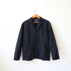 Manuelle Guibal Men's Linen Jacket - Navy
