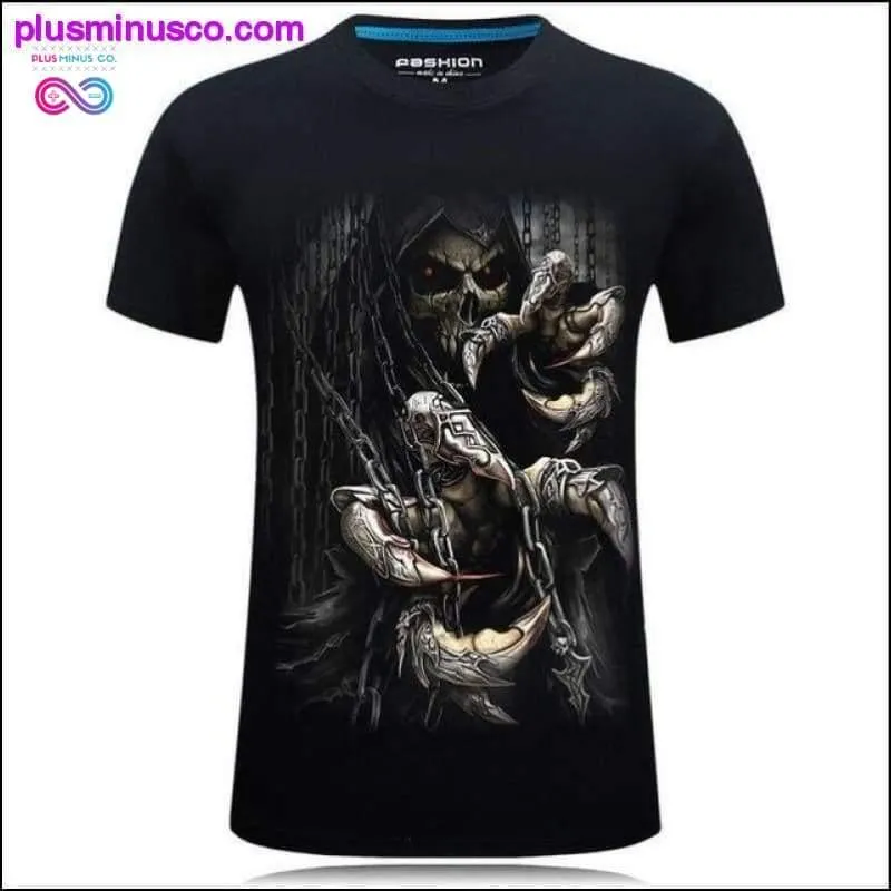 Men animal T-Shirt orangutan/gas monkey/Wolf 3D Printed