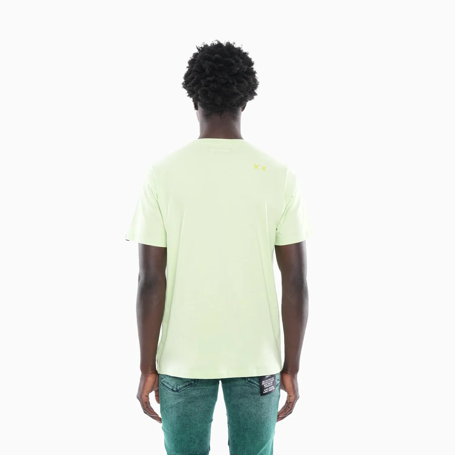 Men's 3D Clean Shimuchan Logo Crew Neck T-Shirt