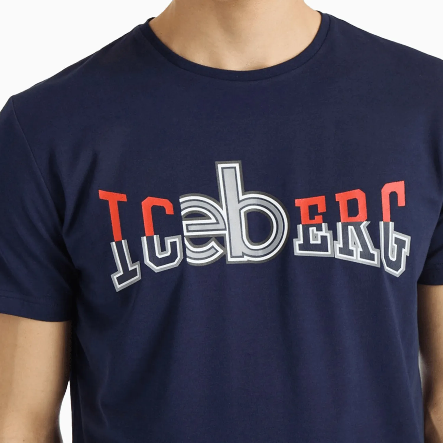 Men's 3D Effect Logo T Shirt
