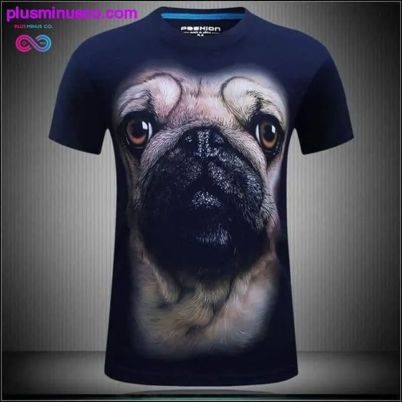 Men's animal T-Shirt orangutan/gas monkey/Wolf 3D Printed