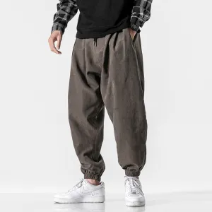 Men's Drawstring Drawstring Bloomers Loose Pants