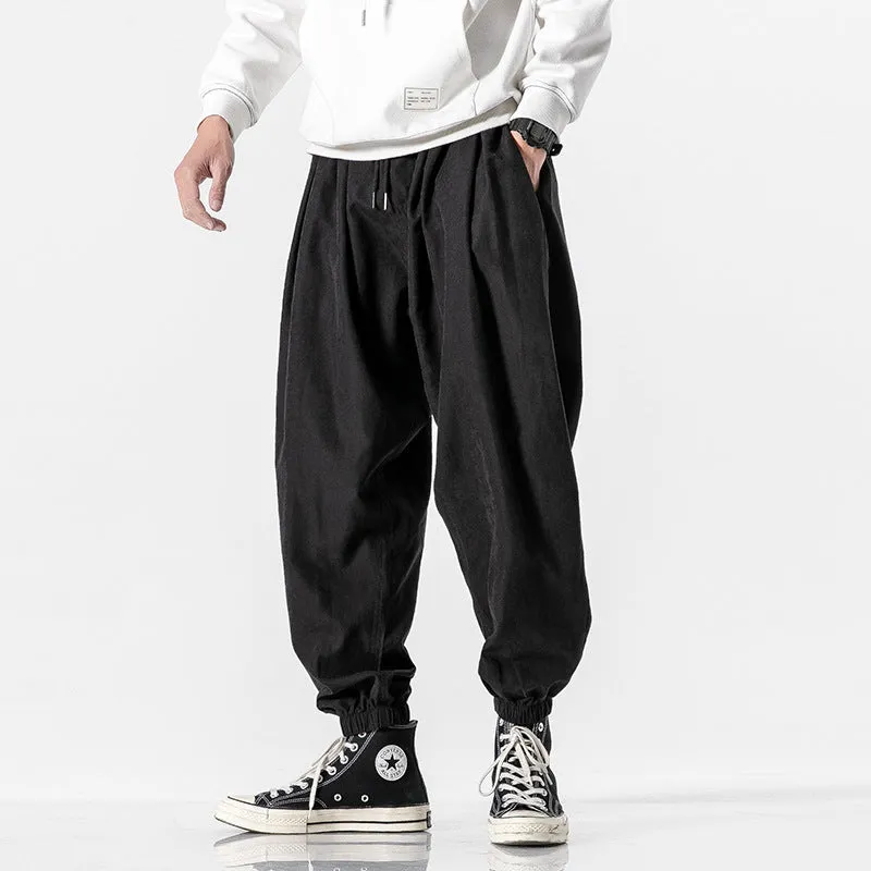 Men's Drawstring Drawstring Bloomers Loose Pants