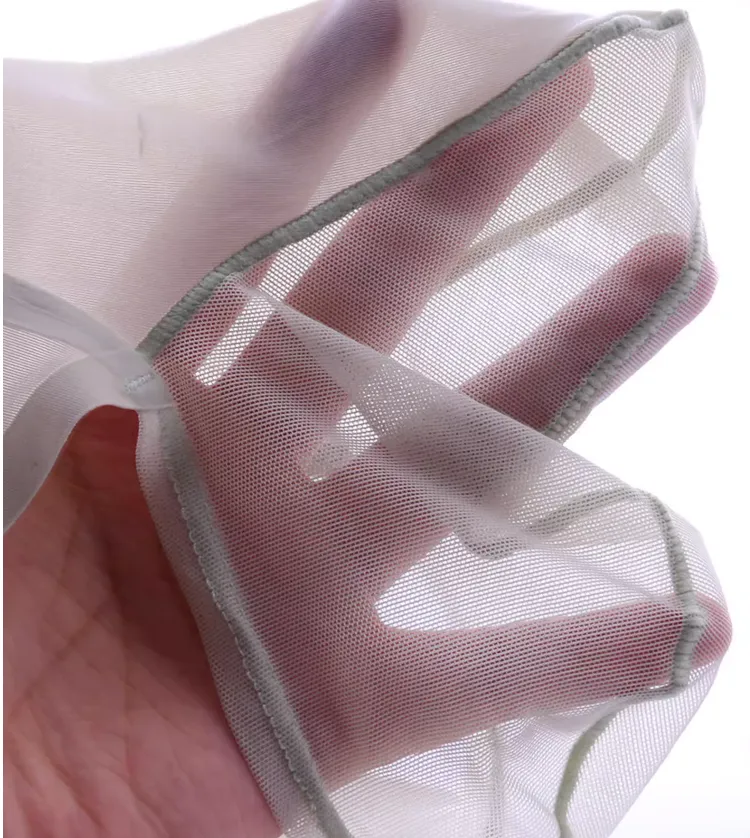 Men's Elephant's Trunk Ice Silk See-Through Thongs ( 4-Pack) JEWYEE 1944