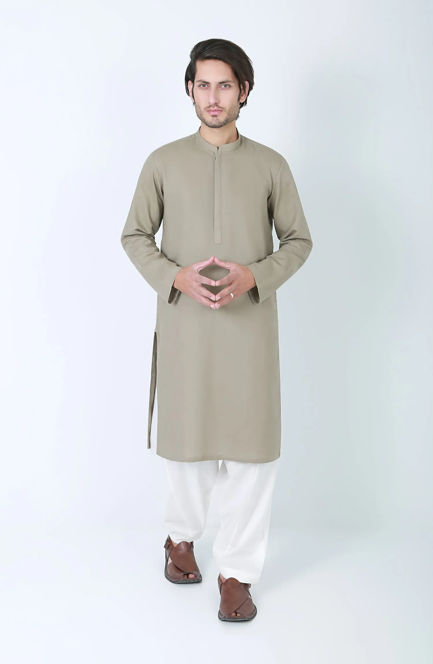 Mens Linen Kurta