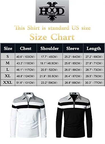 Men's Long Sleeve Polo Shirt